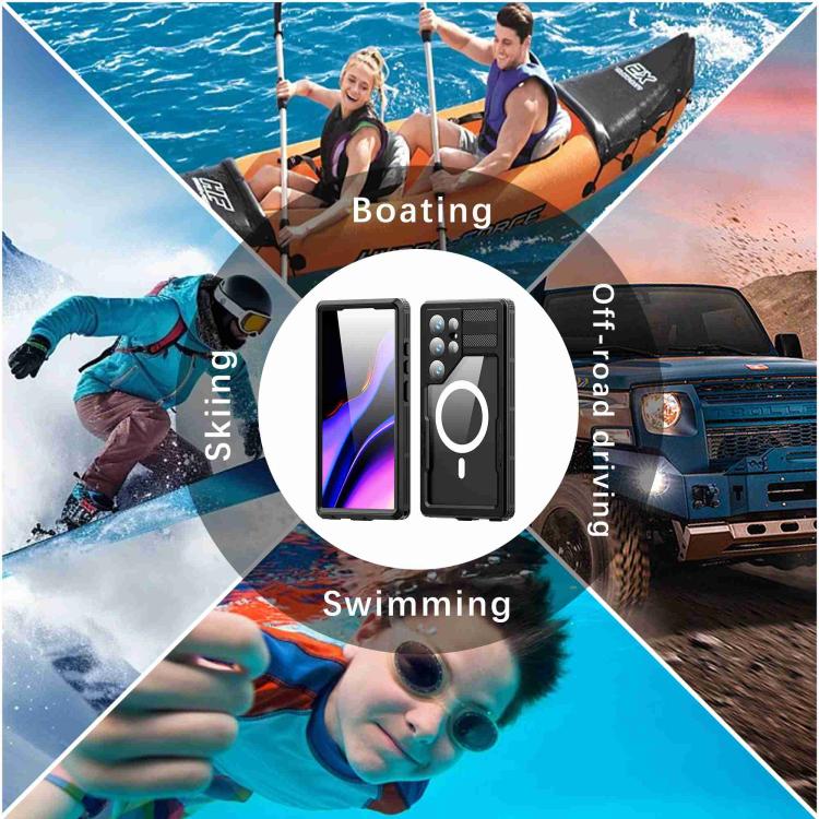 RedPepper IP68 Waterproof Triple-proof MagSafe Phone Case, For Samsung Galaxy S24 Ultra 5G, For Samsung Galaxy S24+ 5G, For Samsung Galaxy S24 5G