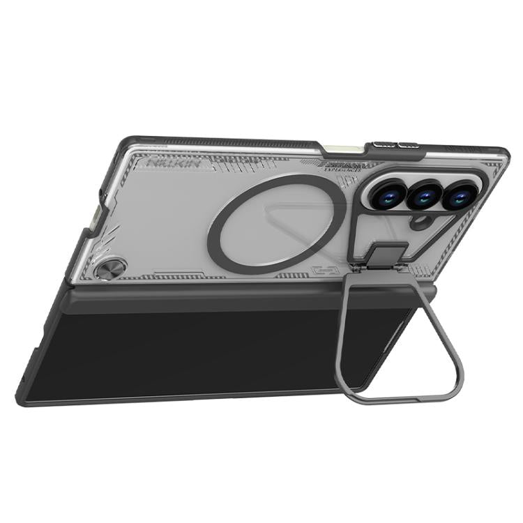 NILLKIN Ice Sky Prop Series MagSafe Magnetic Frame Version Phone Case, For Samsung Galaxy Z Fold7 5G