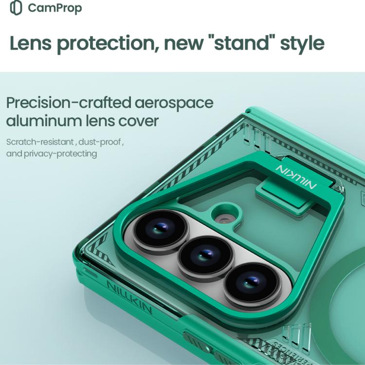 NILLKIN Ice Sky Prop Series MagSafe Magnetic Frame Version Phone Case, For Samsung Galaxy Z Fold7 5G