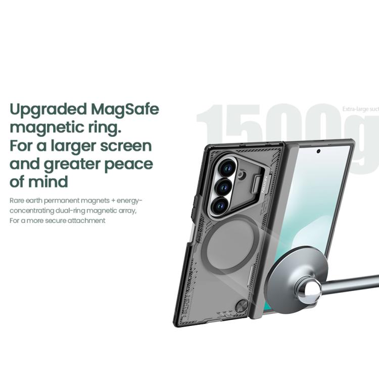 NILLKIN Ice Sky Prop Series MagSafe Magnetic Frame Version Phone Case, For Samsung Galaxy Z Fold7 5G