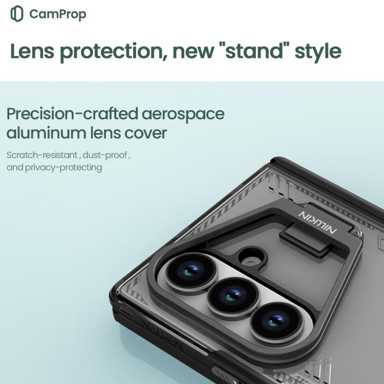NILLKIN Ice Sky Prop Series Frame Version Phone Case, For Samsung Galaxy Z Fold7 5G