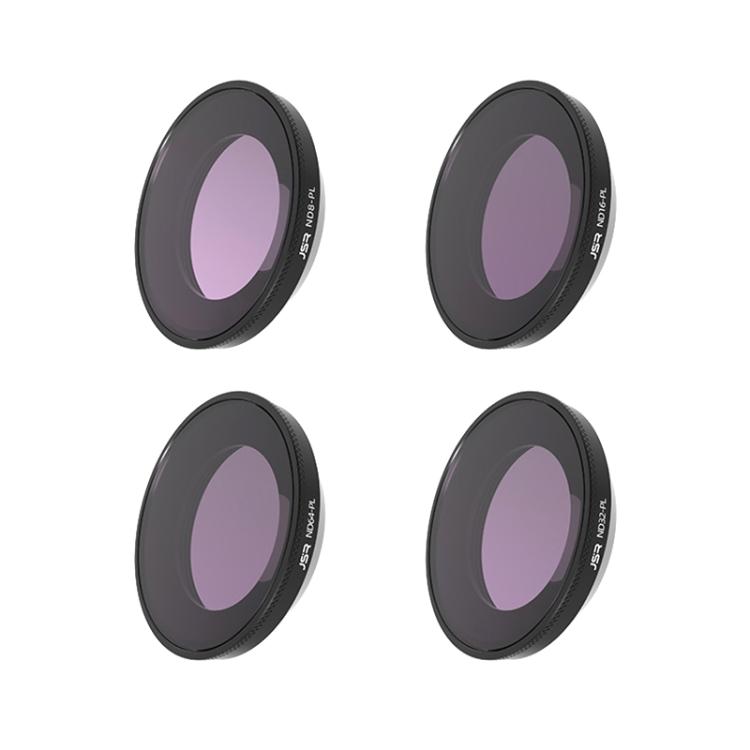 For Insta360 GO Ultra JSR LH Series Lens Filter, UV, CPL, ND8, ND16, ND32, ND64, ND8PL, ND16PL, ND32PL, ND64PL, NIGHT, STAR, Streak Drawing Blue, Streak Drawing Gold, 3 in 1 ND8/16/32, 4 in 1 CPL ND8/16/32, 4 in 1 ND8/16/32/64, 4 in 1 ND8-64PL