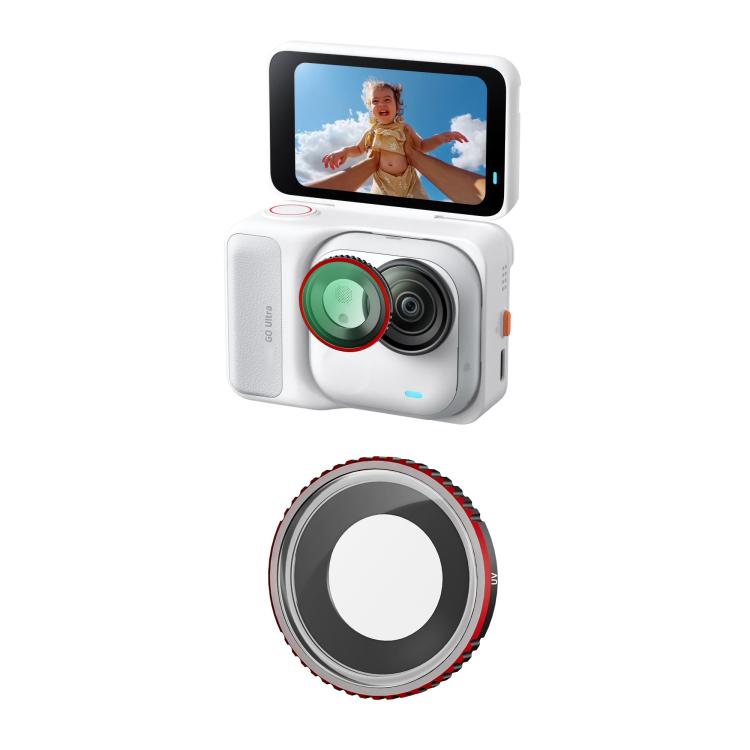 For Insta360 GO Ultra STARTRC Camera Lens Filter, CPL, Black Mist 1/4, UV, ND32, 4 in 1 ND32/64 UV CPL