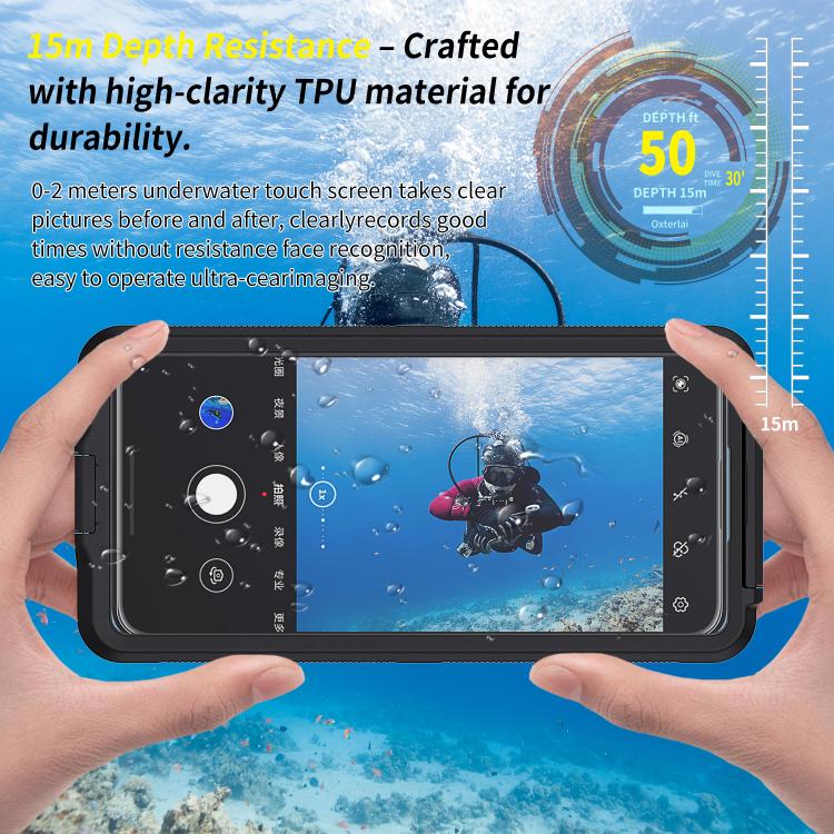RedPepper G80 Pro Diving Protective Cover, Waterproof Depth: 15m