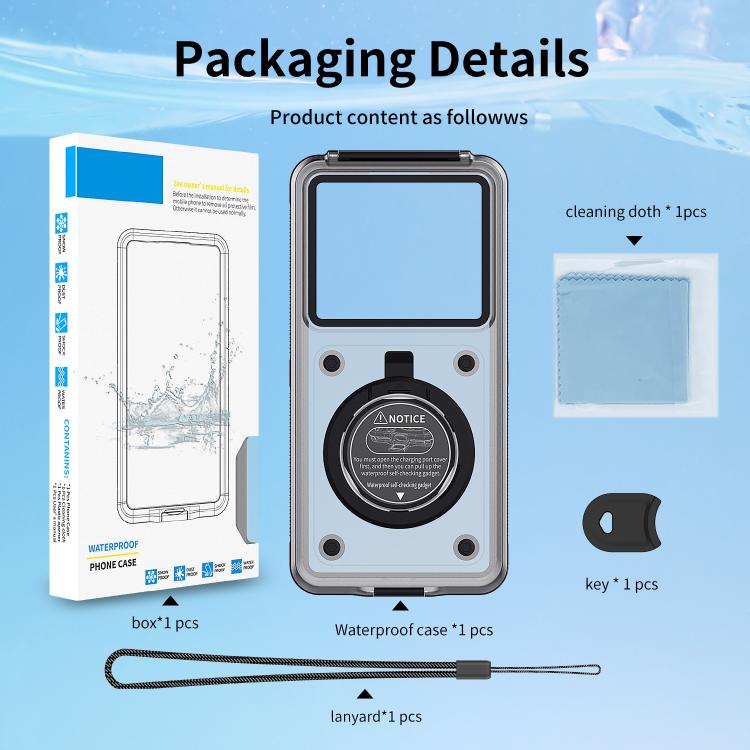 RedPepper G80 Pro Diving Protective Cover, Waterproof Depth: 15m