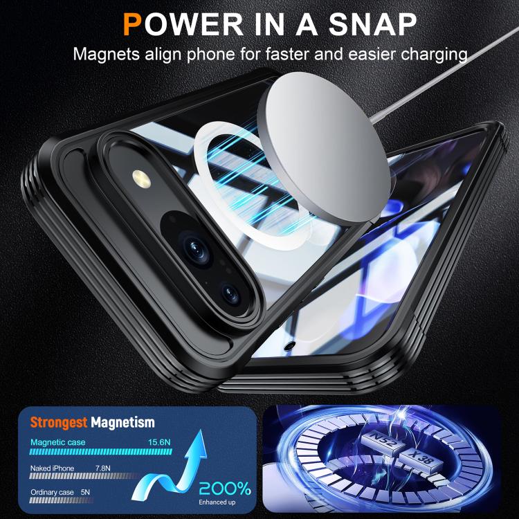 RedPepper Tempered Glass MagSafe Phone Case, For Google Pixel 10 Pro XL, For Google Pixel 10 Pro / 10