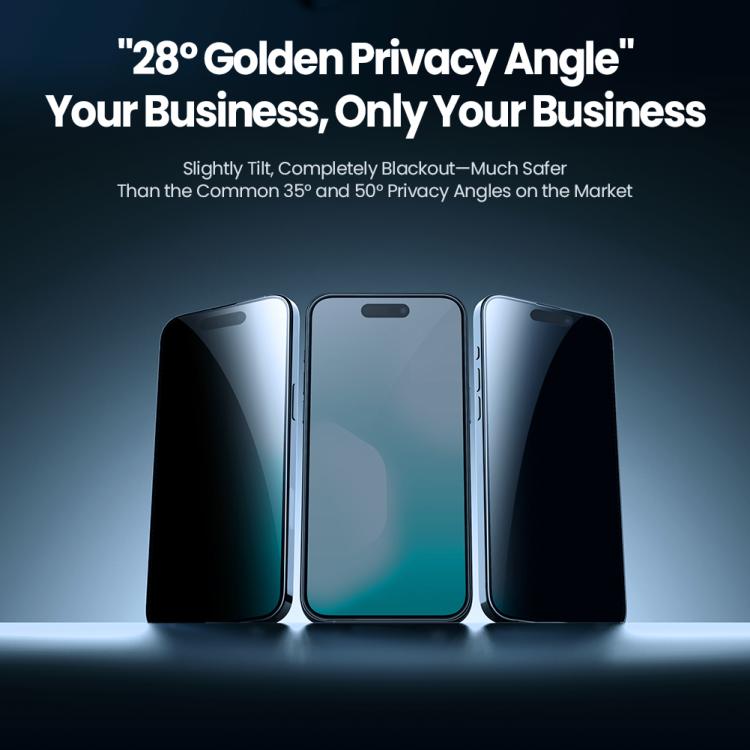 NILLKIN Guardian Full Coverage Privacy Tempered Glass Film with Dust-free Cabin, For iPhone 17 Pro Max, For iPhone 17 Pro, For iPhone 17
