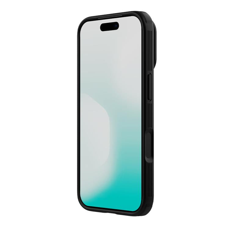 NILLKIN Black Mirror Prop CD Texture Transparent Mirror Cover Phone Case, For iPhone 17 Pro Max, For iPhone 17 Pro