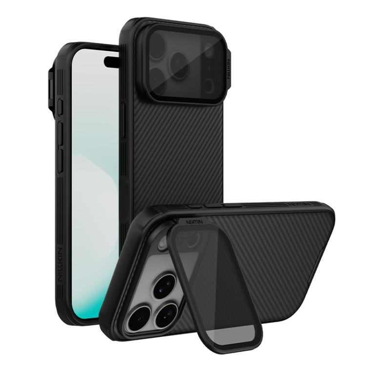 NILLKIN CamShield Prop Texture Transparent Mirror Cover MagSafe Magnetic PC Phone Case, For iPhone 17 Pro Max, For iPhone 17 Pro