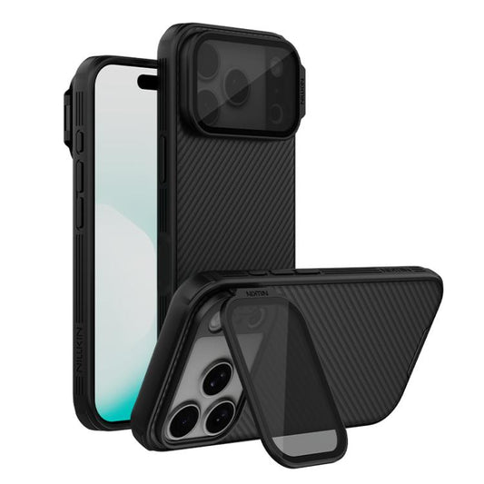 NILLKIN CamShield Prop Texture Transparent Mirror Cover MagSafe Magnetic PC Phone Case, For iPhone 17 Pro Max, For iPhone 17 Pro