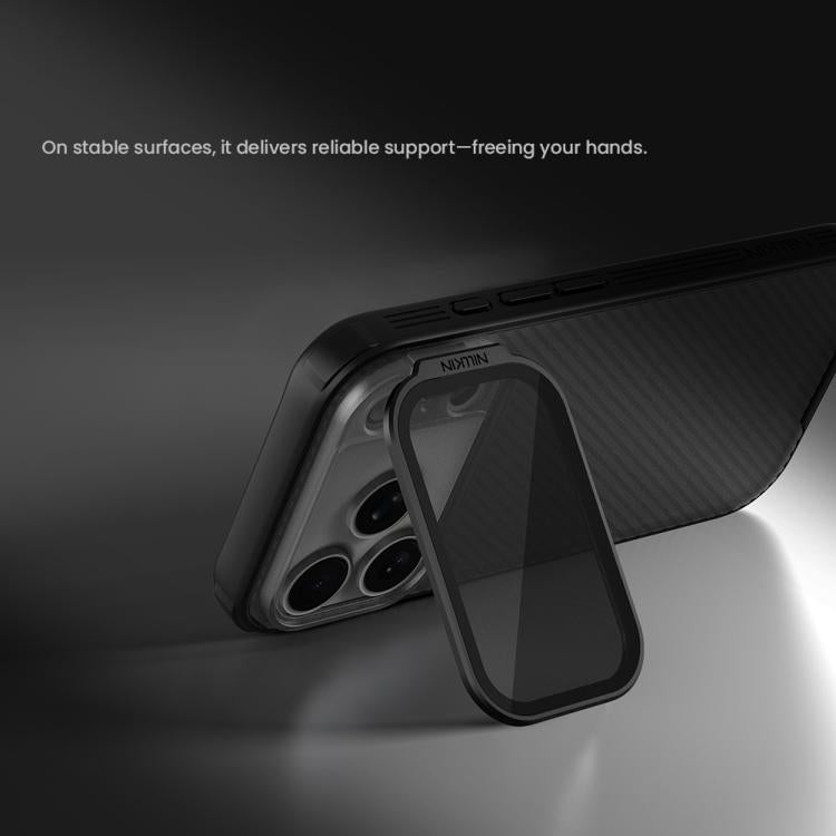 NILLKIN CamShield Prop Texture Transparent Mirror Cover MagSafe Magnetic PC Phone Case, For iPhone 17 Pro Max, For iPhone 17 Pro