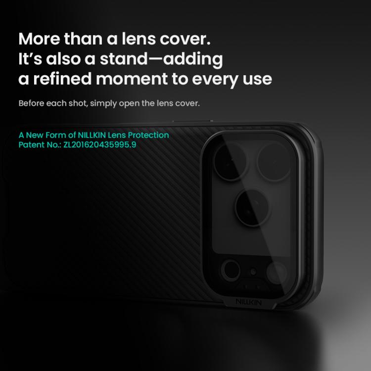 NILLKIN CamShield Prop Transparent Mirror Cover MagSafe Magnetic Translucent PC Phone Case, For iPhone 17 Pro Max, For iPhone 17 Pro