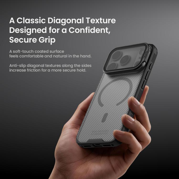 NILLKIN CamShield Prop Transparent Mirror Cover MagSafe Magnetic Translucent PC Phone Case, For iPhone 17 Pro Max, For iPhone 17 Pro