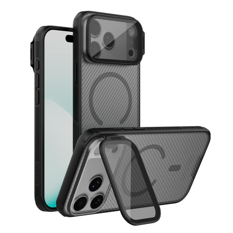 NILLKIN CamShield Prop Transparent Mirror Cover MagSafe Magnetic Translucent PC Phone Case, For iPhone 17 Pro Max, For iPhone 17 Pro