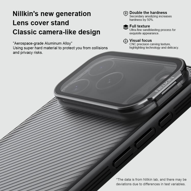 NILLKIN CamShield Prop Transparent Mirror Cover Translucent PC Phone Case, For iPhone 17 Pro Max, For iPhone 17 Pro