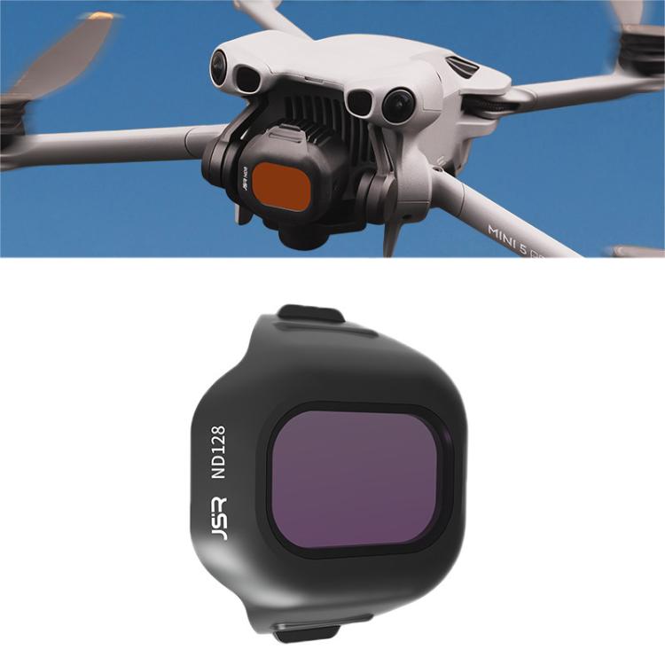 For DJI Mini 5 Pro JSR CB Series Clip-on Drone Camera Lens Filter, MCUV, CPL, ND8, ND16, ND32, ND64, ND128, ND256, ND8PL, ND16PL, ND32PL, ND64PL, STAR, NIGHT, Black Mist 1/4, 3 in 1 CPL ND16/64, 4 in 1 CPL ND8/32/128, 4 in 1 ND8-64, 4 in 1 ND8-64PL