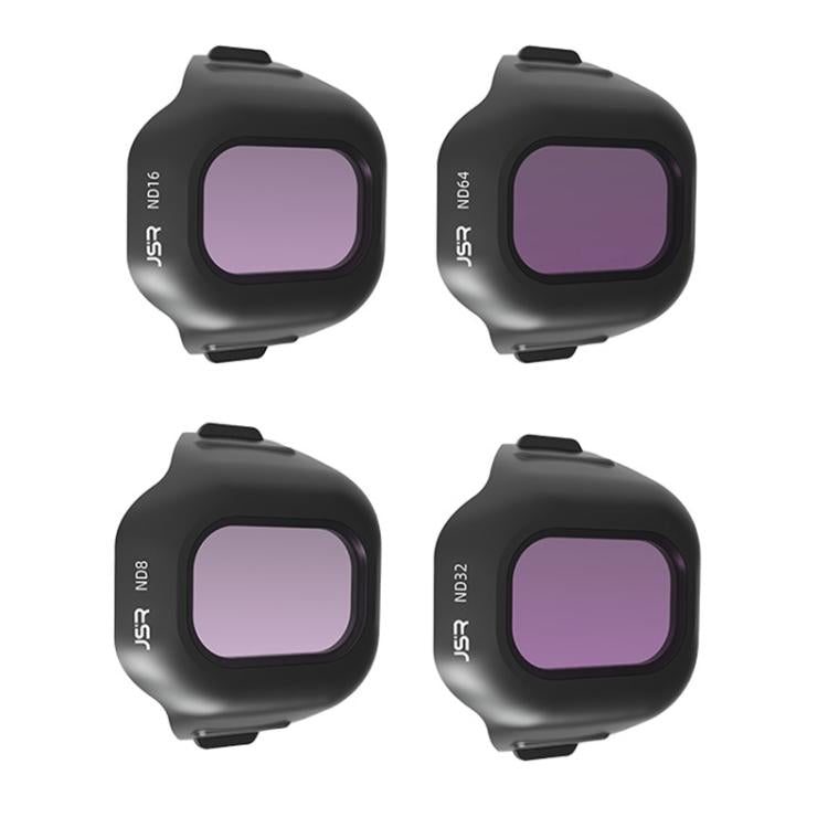 For DJI Mini 5 Pro JSR CB Series Clip-on Drone Camera Lens Filter, MCUV, CPL, ND8, ND16, ND32, ND64, ND128, ND256, ND8PL, ND16PL, ND32PL, ND64PL, STAR, NIGHT, Black Mist 1/4, 3 in 1 CPL ND16/64, 4 in 1 CPL ND8/32/128, 4 in 1 ND8-64, 4 in 1 ND8-64PL