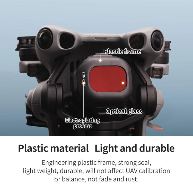 For DJI Mini 5 Pro JSR CB Series Clip-on Drone Camera Lens Filter, MCUV, CPL, ND8, ND16, ND32, ND64, ND128, ND256, ND8PL, ND16PL, ND32PL, ND64PL, STAR, NIGHT, Black Mist 1/4, 3 in 1 CPL ND16/64, 4 in 1 CPL ND8/32/128, 4 in 1 ND8-64, 4 in 1 ND8-64PL