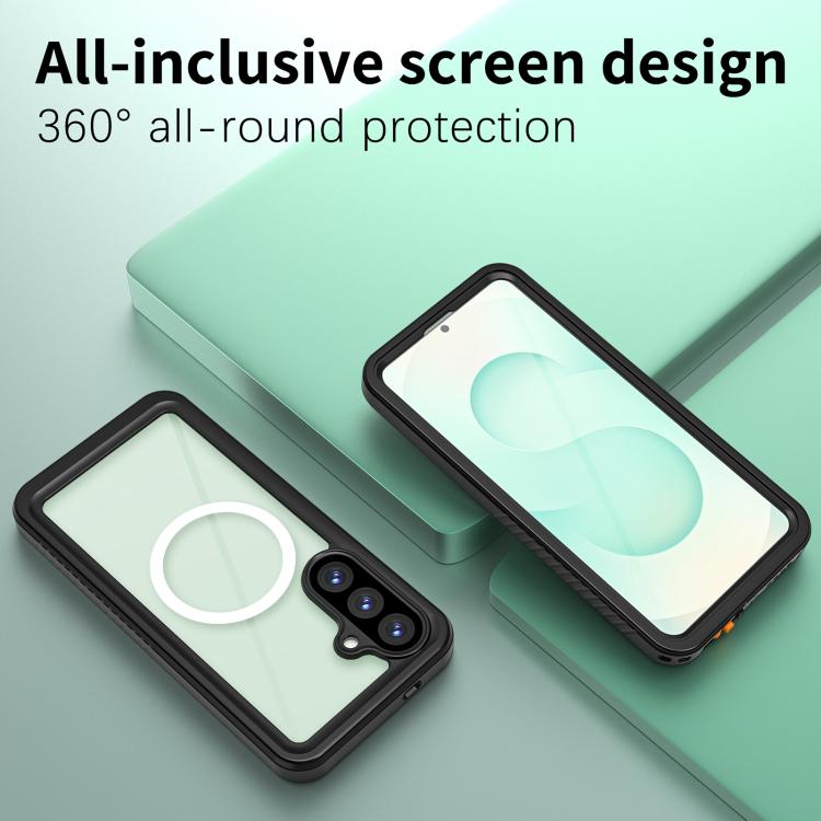 RedPepper MagSafe Shockproof IP68 Waterproof PC Hybrid TPU Phone Case, For Samsung Galaxy S25 FE 5G