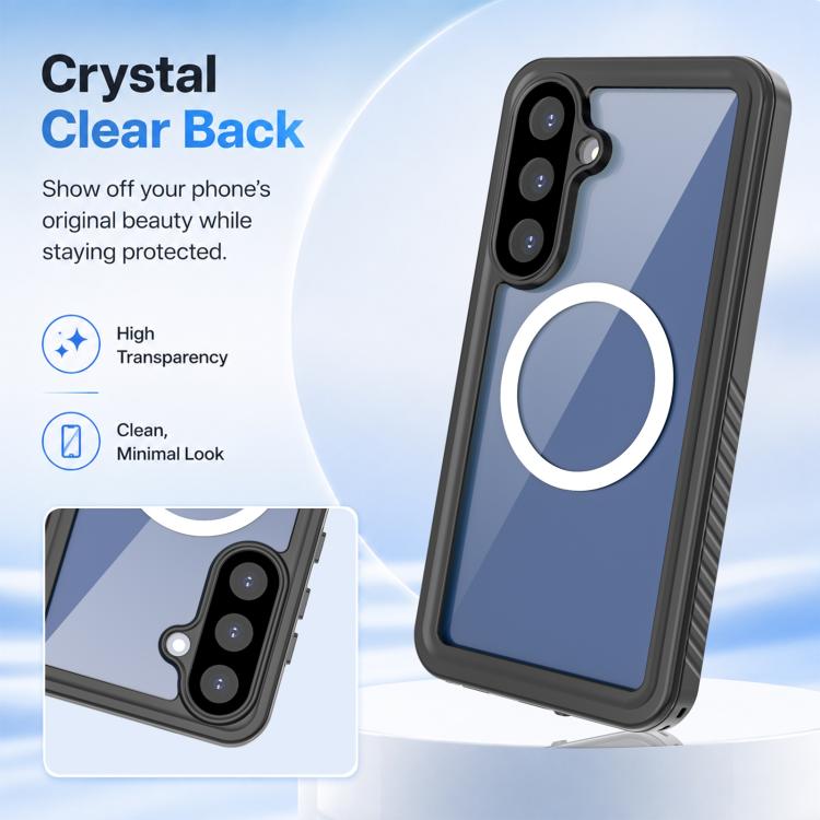 RedPepper MagSafe Shockproof IP68 Waterproof PC Hybrid TPU Phone Case, For Samsung Galaxy S25 FE 5G