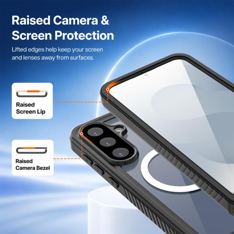 RedPepper MagSafe Shockproof IP68 Waterproof PC Hybrid TPU Phone Case, For Samsung Galaxy S25 FE 5G