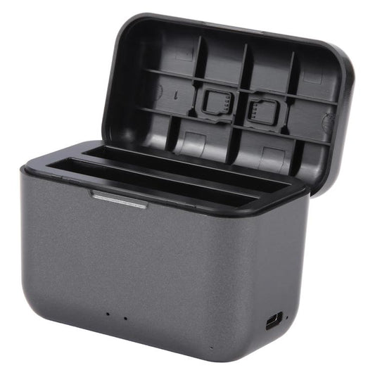 JH-X5-02 For Insta360 X5 Dual Batteries Charging Box Fast Charge Hub, For Insta360 X5