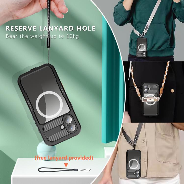 RedPepper IP68 Waterproof Triple-proof MagSafe Phone Case, For iPhone 17