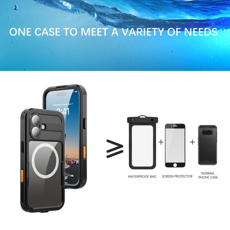 RedPepper IP68 Waterproof Triple-proof MagSafe Phone Case, For iPhone 17