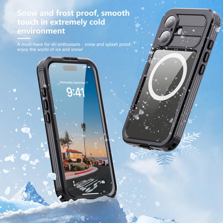 RedPepper IP68 Waterproof Triple-proof MagSafe Phone Case, For iPhone 17