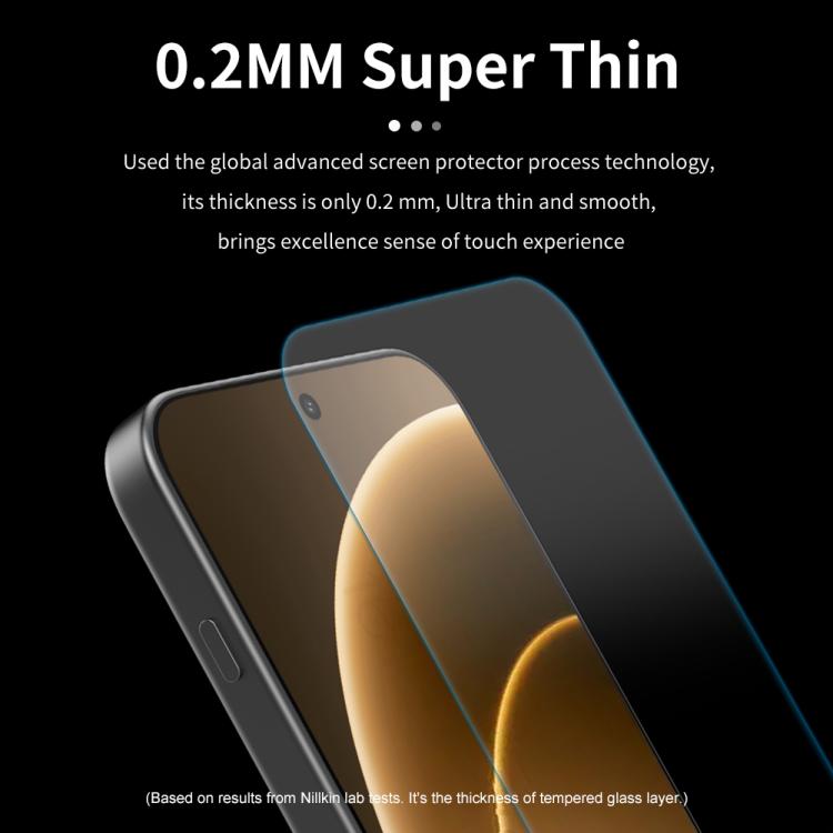 NILLKIN H+Pro 0.2mm 9H Explosion-proof Tempered Glass Film, For OnePlus Ace 6, For OnePlus 15 5G