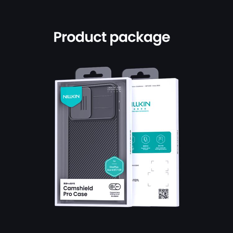 NILLKIN CamShield Pro PC Phone Case, For OnePlus Ace 6 / 6T / 15R, For OnePlus 15