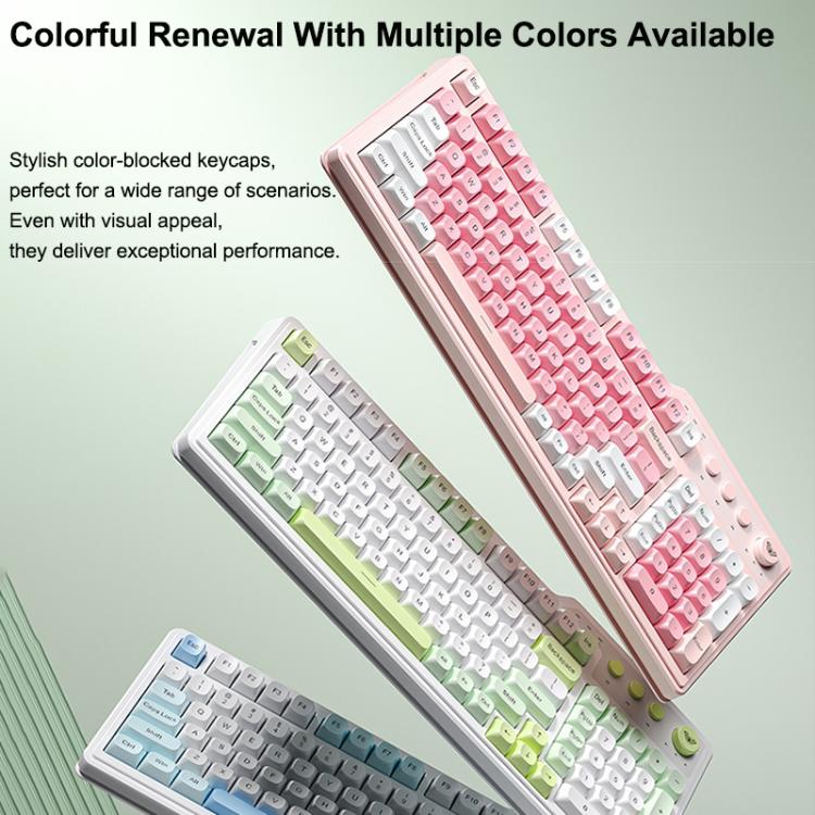 AULA F3099 99 Keys RGB Lighting Tri-Mode Gaming Keyboard