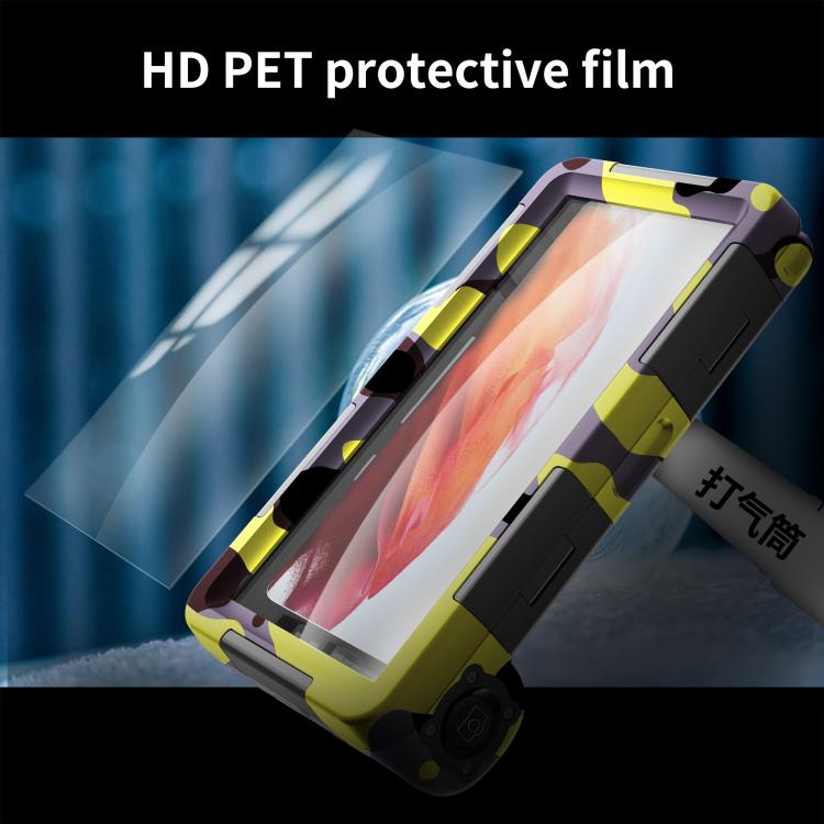 RedPepper 2nd Generation Diving Waterproof Protective Cover, Waterproof Depth: 15m, Camouflage Yellow