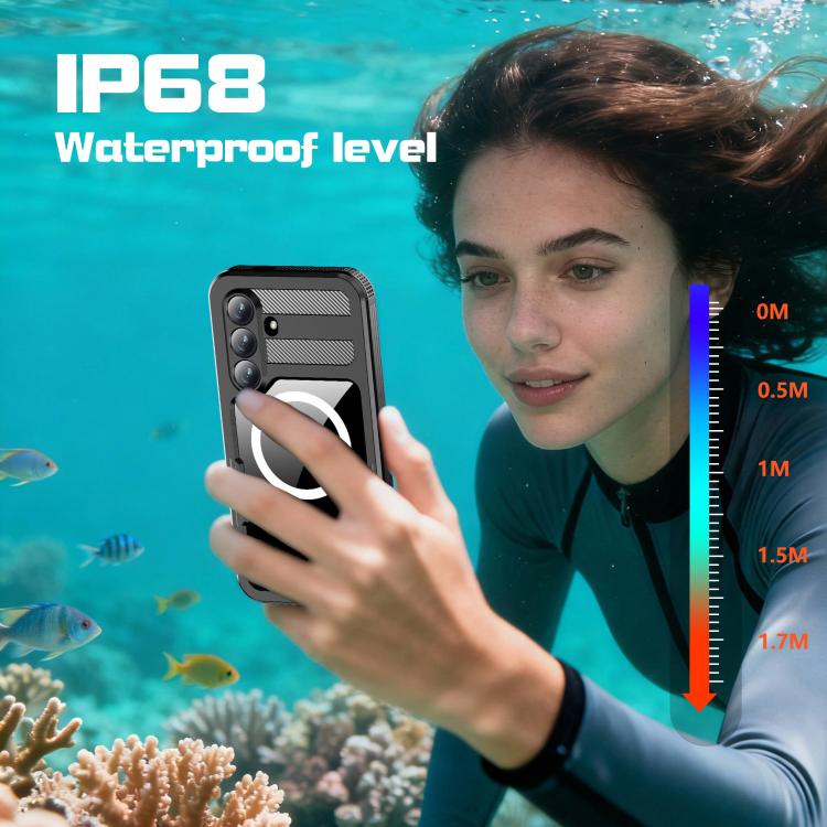 RedPepper IP68 Waterproof Triple-proof MagSafe Phone Case, For Samsung Galaxy S26+ 5G, For Samsung Galaxy S26 Ultra 5G, For Samsung Galaxy S26 5G