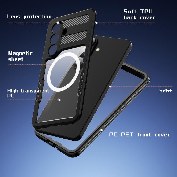 RedPepper IP68 Waterproof Triple-proof MagSafe Phone Case, For Samsung Galaxy S26+ 5G, For Samsung Galaxy S26 Ultra 5G, For Samsung Galaxy S26 5G