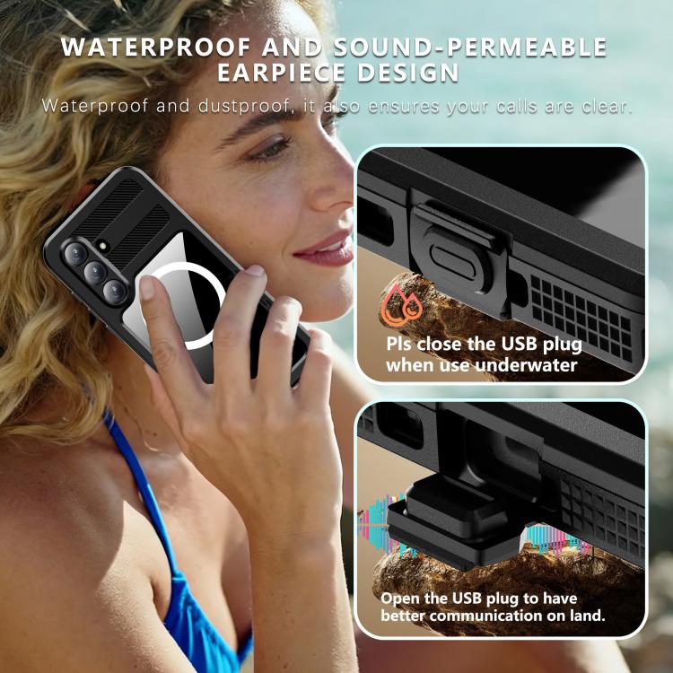 RedPepper IP68 Waterproof Triple-proof MagSafe Phone Case, For Samsung Galaxy S26+ 5G, For Samsung Galaxy S26 Ultra 5G, For Samsung Galaxy S26 5G