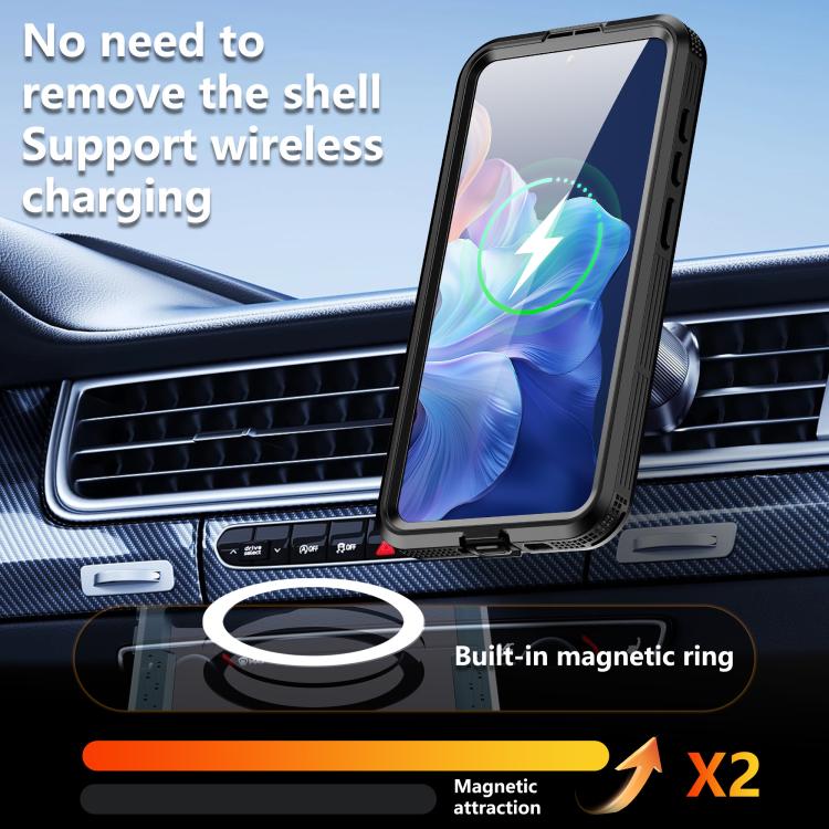 RedPepper IP68 Waterproof Triple-proof MagSafe Phone Case, For Samsung Galaxy S26+ 5G, For Samsung Galaxy S26 Ultra 5G, For Samsung Galaxy S26 5G