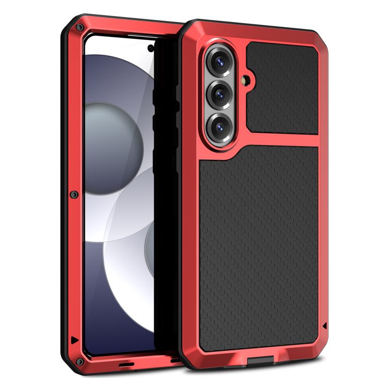 RedPepper Metal Triple-proof Heat Dissipation Phone Case, For Samsung Galaxy S26+ 5G, For Samsung Galaxy S26 Ultra 5G, For Samsung Galaxy S26 5G
