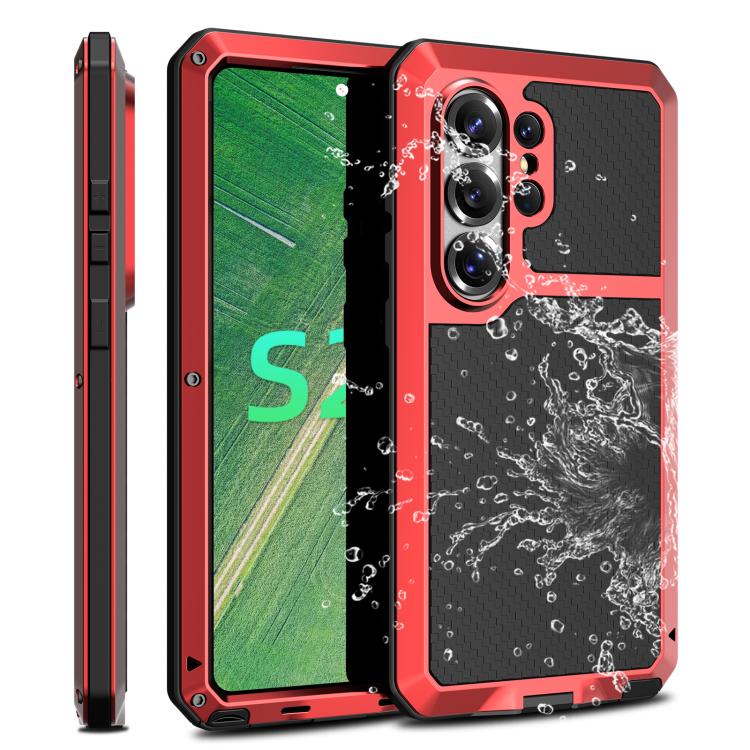RedPepper Metal Triple-proof Heat Dissipation Phone Case, For Samsung Galaxy S26+ 5G, For Samsung Galaxy S26 Ultra 5G, For Samsung Galaxy S26 5G