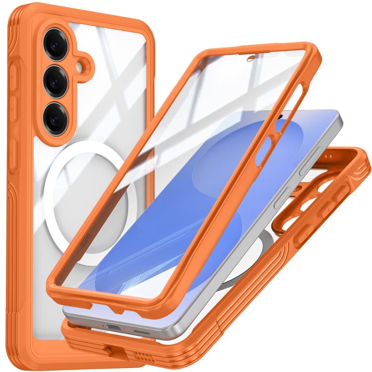 RedPepper Tempered Glass MagSafe Phone Case, For Samsung Galaxy S26+ 5G, For Samsung Galaxy S26 Ultra 5G, For Samsung Galaxy S26 5G