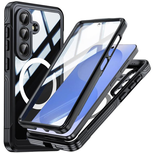 RedPepper Tempered Glass MagSafe Phone Case, For Samsung Galaxy S26+ 5G, For Samsung Galaxy S26 Ultra 5G, For Samsung Galaxy S26 5G