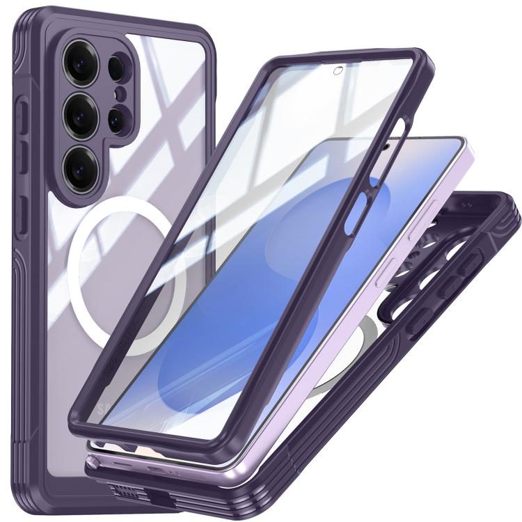 RedPepper Tempered Glass MagSafe Phone Case, For Samsung Galaxy S26+ 5G, For Samsung Galaxy S26 Ultra 5G, For Samsung Galaxy S26 5G