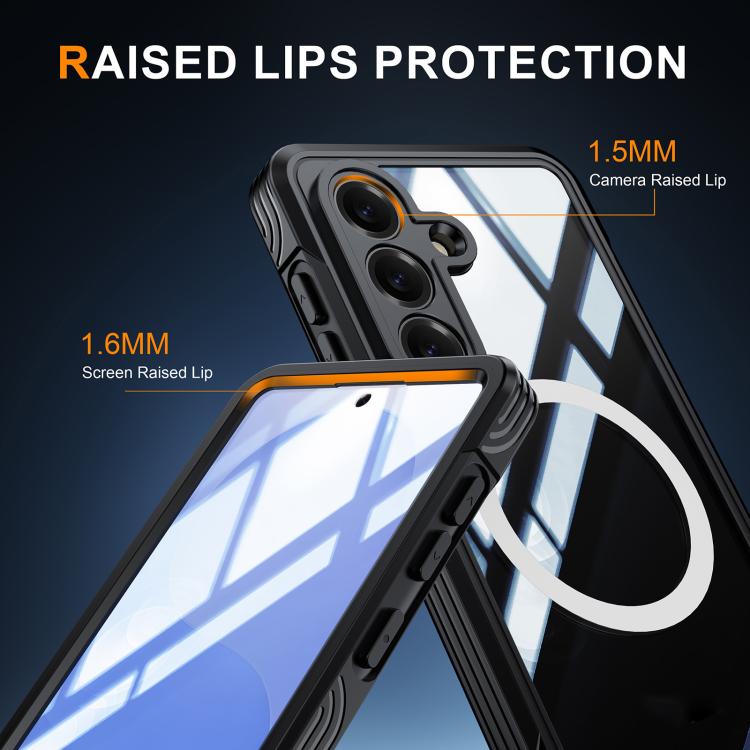 RedPepper Tempered Glass MagSafe Phone Case, For Samsung Galaxy S26+ 5G, For Samsung Galaxy S26 Ultra 5G, For Samsung Galaxy S26 5G