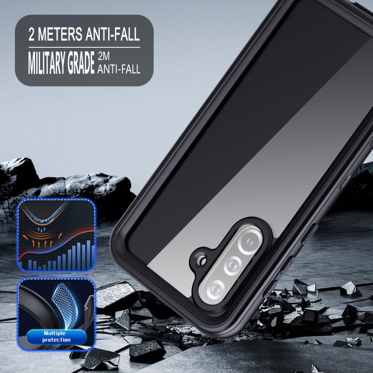RedPepper Transparent Dot Shockproof Waterproof PC + TPU Phone Case, For Samsung Galaxy A36 / A37