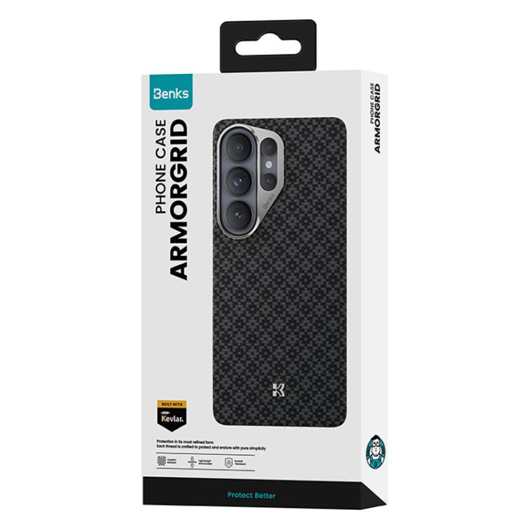 Benks Color Shield C1 Classic Kevlar Woven MagSafe Phone Case, For Samsung Galaxy S26 Ultra 5G