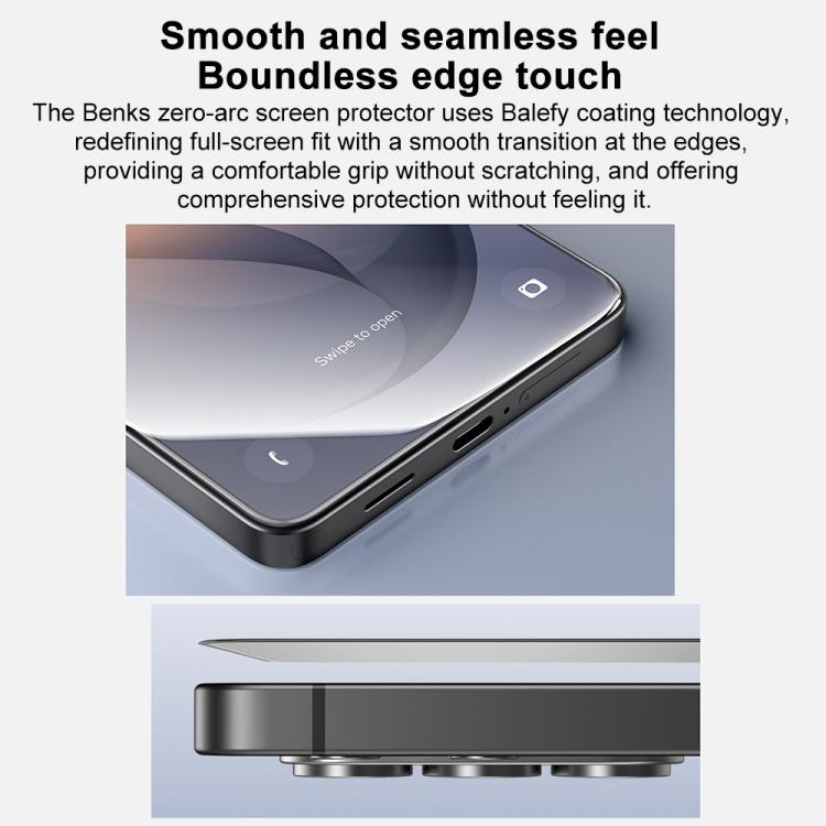 Benks Zero-Curve Anti-Explosion HD Tempered Glass Screen Protector, For Samsung Galaxy S26 Ultra 5G