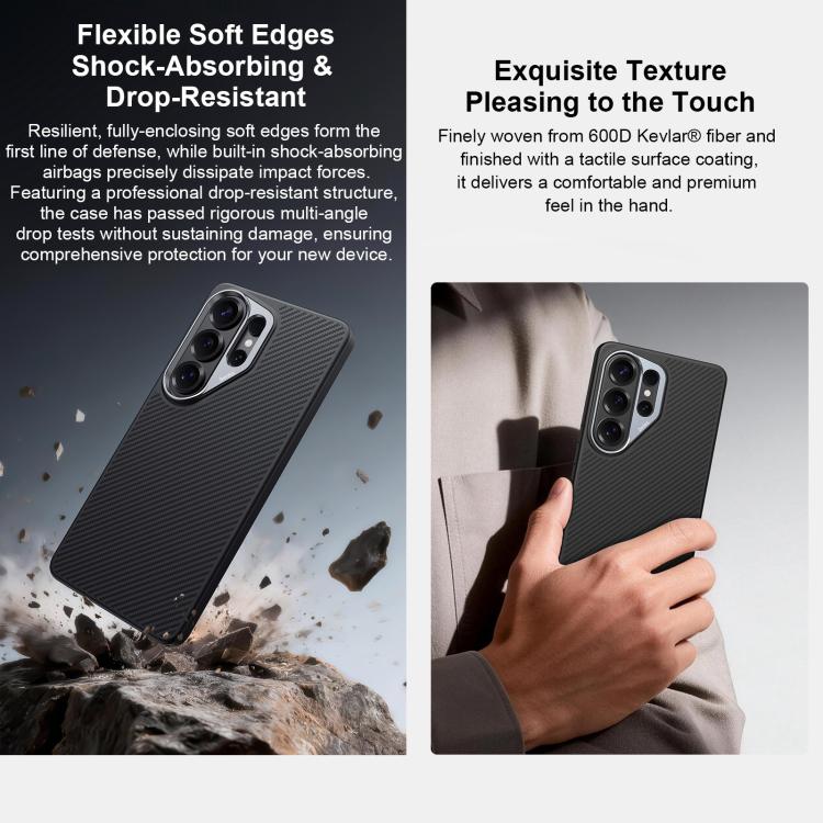 Benks 600D Kevlar Fiber MagSafe Shockproof Phone Case, For Samsung Galaxy S26 Ultra 5G