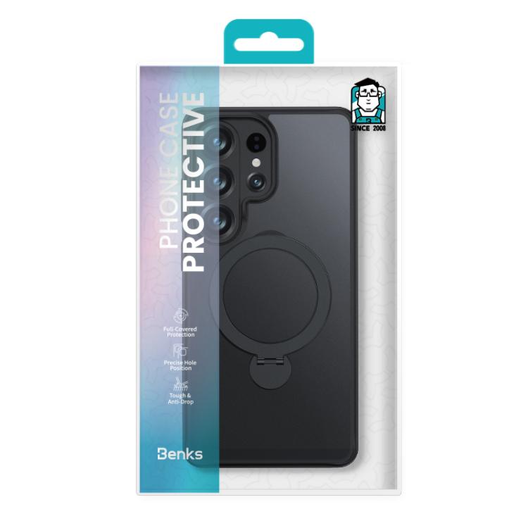 Benks Skin Feel Rotating Stand Magnetic Phone Case, For Samsung Galaxy S26 Ultra 5G