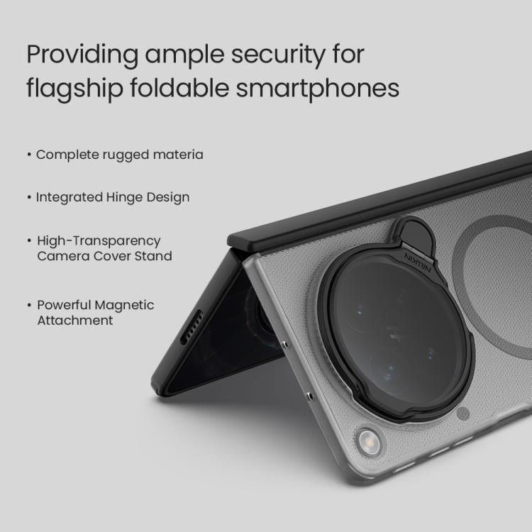 NILLKIN Frosted Shield Prop Magnetic Phone Case, For OPPO Find N6 5G