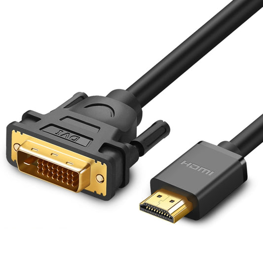 UGREEN DVI D(24+1) Male to HDMI Male HD 2K Two-way Interchanging Line,Length: 1.5m, Length: 1.5m
